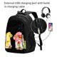 thumbnail image 2 of Balery Hello Summer Gnome Mochila con carga USB para hombre y mujer - Mochila impermeable y antirrobo para portátil con puerto USB para viajes, trabajo, estudios y universidad, 2 of 7