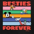 thumbnail image 3 of Disney - Pluto, Donald Duck, Mickey & Goofy - Besties Forever - Youth Long Sleeve Graphic T-Shirt, 3 of 5