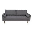 thumbnail image 2 of Flash Furniture Hudson Living Room Sofa, Dark Gray Fabric, 2 of 12