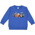 thumbnail image 2 of Inktastic Raccoon Tea Party Toddler Sweatshirt, 2 of 4