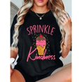 thumbnail image 1 of Playera Divertida de Mujer 100% Algodón "Sprinkle Kindness" con Diseño de Helado, 1 of 7