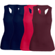 thumbnail image 1 of SET DE 4 BLUSAS UNITALLA CAMISETA PARA DAMA SURTIDO EN COLOR SIN MANGAS, 1 of 5