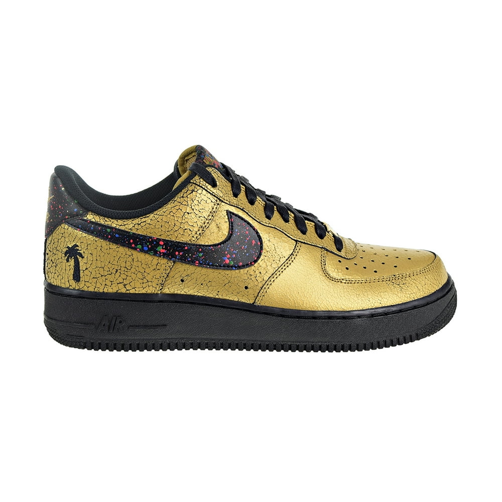 nike air force 1 07 metallic gold