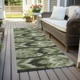 thumbnail image 6 of Addison Rugs Chantille Indoor/Outdoor Transitional Southwest Olive Washable Runner Rug, 2'3" x 7'6", 6 of 6
