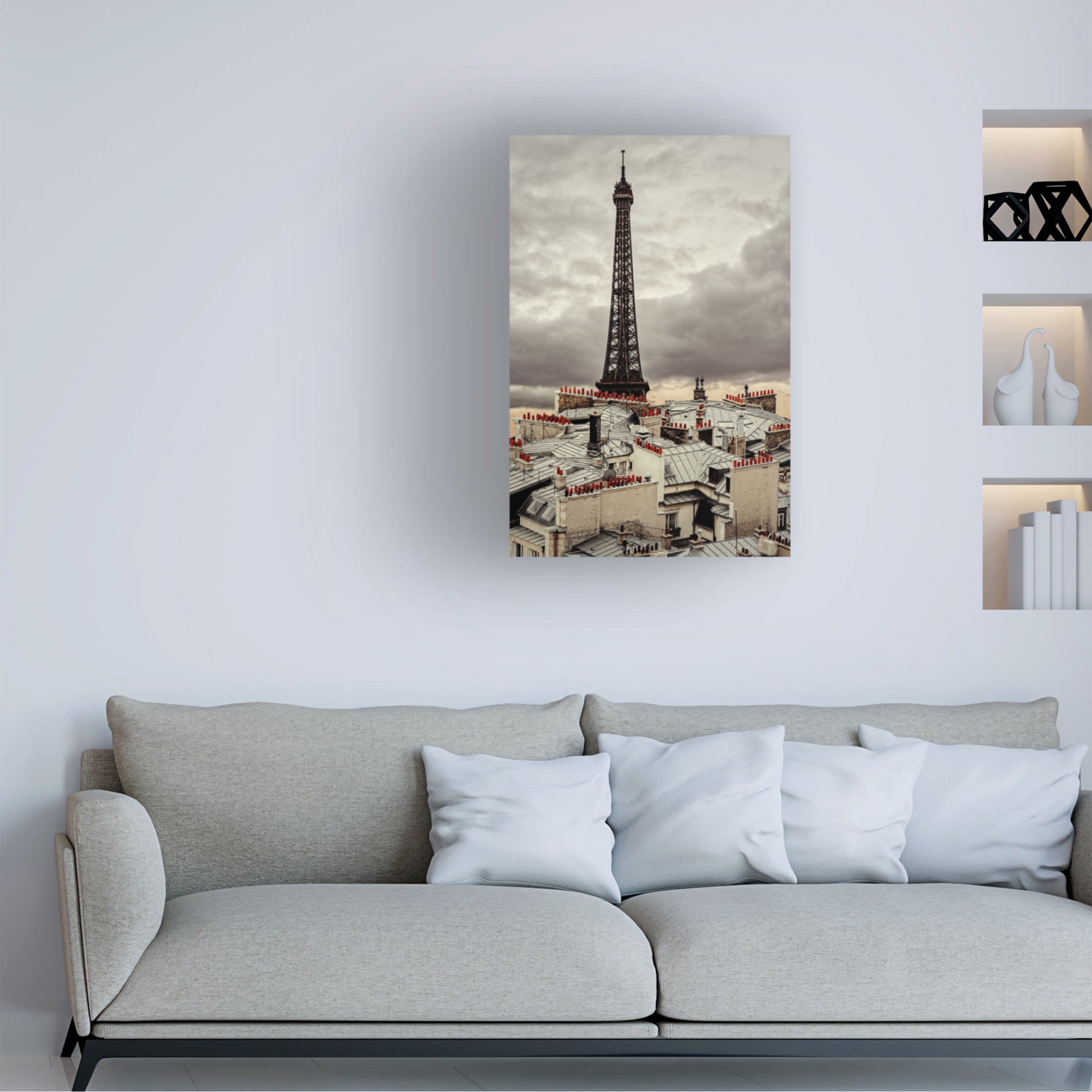 Trademark Fine Art Saad Salem City Of Chimneys. Canvas Wall Art