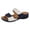 Black_037, variant on Domuza Womens Low Wedge Sandals Shoes Comfortable Platform Slides Adjustable Straps 2026 Summer Beach Dressy Slipper Outdoor Black 6.5(EU-37)