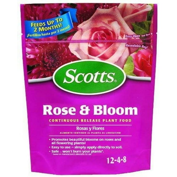 Scott's 2009501 3 Lb Rose & Bloom Continuous Release Plant Food 12-4-8