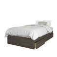 thumbnail image 2 of Nexera 3-Piece Bedroom Set With Bed Frame, Grey, Twin, 2 of 7