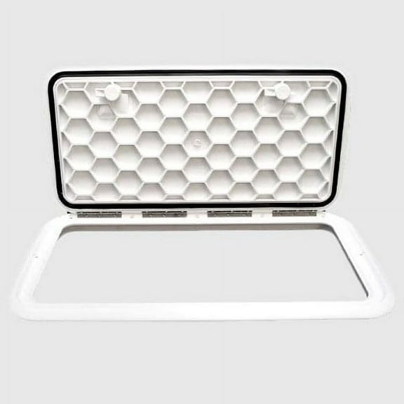 Jim Black Boat Deck Hatch 581-1324-05 | Polar White 13 x 24 Inch