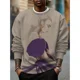 thumbnail image 3 of Sudadera con capucha para hombre, otoño invierno, estampado 3D, sudaderas con capucha de hip hop para niño, jersey informal de cuello redondo, ropa de calle de manga larga Harajuku, 3 of 5