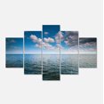 thumbnail image 2 of Cloudy Blue Sky above Sea Surface - Oversized Beach Canvas Artwork, 2 of 3