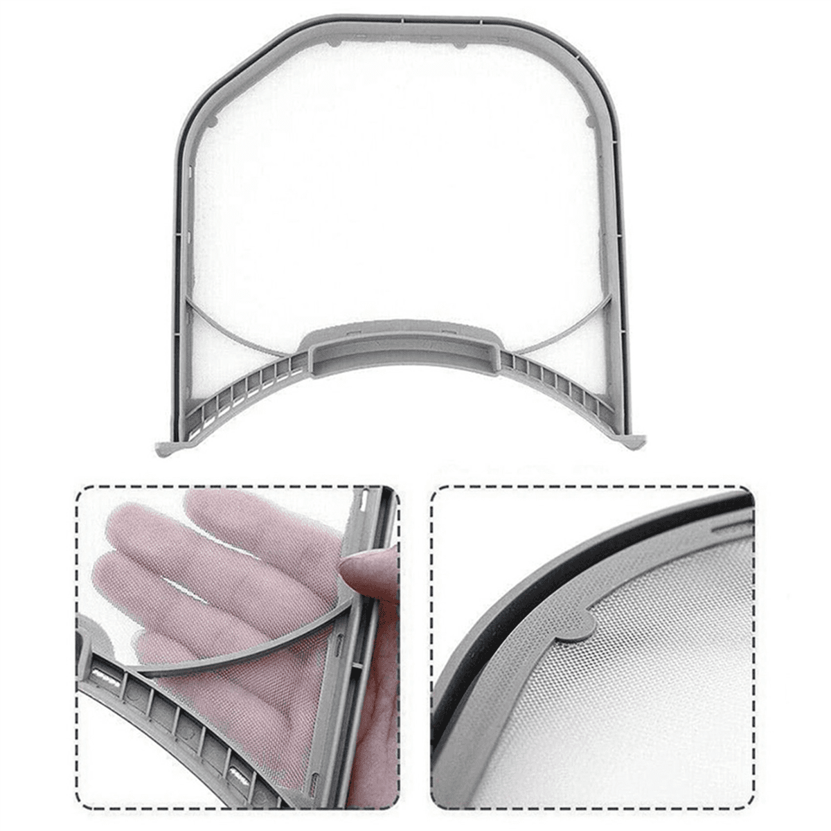 5X Dryer Lint Filter Assembly Compatible for ADQ56656401 Dryer Lint Screen Filter