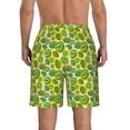 thumbnail image 3 of Naloa Kiwi Fruits Summer Men's Beach Shorts, Surfing shorts, Swim trunks, Quick Dry Swim Trunks for Surfing Beach Fun - Large, 3 of 9
