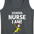 thumbnail image 3 of Dr. Seuss - School Nurse I Am Sam I Am - Women's Racerback Tank Top, 3 of 6