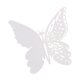 thumbnail image 1 of 50 piezas de letreros de mariposas para bodas, reuniones y decoración de mesa Blanco, 1 of 9