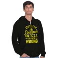thumbnail image 5 of Like Pineapple Pizza Debate Opinion Zip Up Hoodie Men's Women's Brisco Brands S, 5 of 5