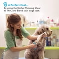 thumbnail image 2 of BOSHEL Juego de Tijeras para Peluquería Canina 3 Tijeras para Perros con Puntas Redondeadas Seguras, 2 of 8