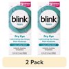 (2 pack) Blink Tears Lubricating Eye Drops Mild-Moderate Dry Eye 0.5 Fl Oz Sterile