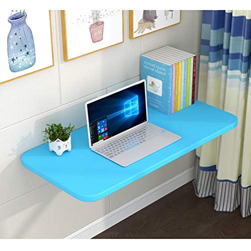 Deevin Wall Folding Table for Laundry Room, Wall Mounted Workbench Drop Leaf Table, Dining Table Desk, Wall Mounted bar Tables,Study Table, Multi Size