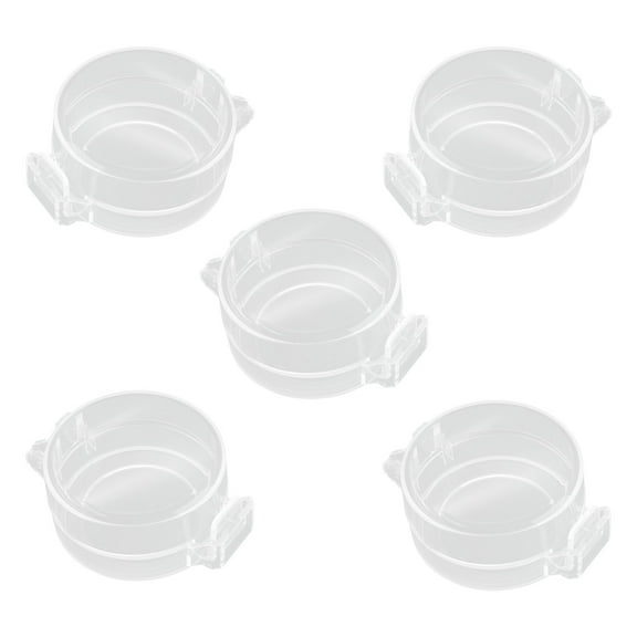 Clear Door Lock Guard 5pcs Baby Proof Safety Lid Secures Deadbolts Child Proof Design Avoid Being Locked Out