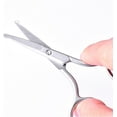 thumbnail image 3 of Tijeras para vello de nariz NQ 2 piezas acero rosa, 3 of 5