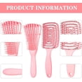 thumbnail image 3 of Juego de cepillos para el cabello de 4 piezas, cepillos profesionales para peinar el cabello, cepillos para cabello rizado natural, cepillo antiestático para desenredar el cabello, cepillo de masaje Sailing Electrónica, 3 of 4