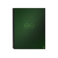 thumbnail image 3 of Rocketbook Core Smart Reusable and Sustainable Spiral Notebook - Green - Letter Size Eco-Friendly Notebook (8.5" x 11") - 32 Dot-Grid Pages - Includes 1 Pen and Microfiber Cloth, 3 of 10
