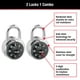 thumbnail image 2 of Candado combinado Master Lock 1500T, 2 of 6