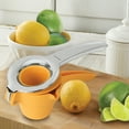 thumbnail image 2 of Masterlon Lime & Lemon Squeezer Citrus Juicer Kitchen Tool Lemon Juicer Handheld Metal Lemon Press Manual, 2 of 8