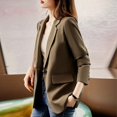 thumbnail image 4 of Black Casual Suit Jacket Women‘s Autumn Design Sense Niche Sense Spring New Suit, 4 of 6