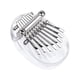 thumbnail image 1 of Piano de pulgares 8 teclas Kalimba Mini Thumb Piano Finger Piano Transparente Acrílico Teclado de dedo Instrumento musical TOMSHOO Piano de pulgares, 1 of 6