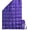 Grid-purple, variant on Down Camping Blanket - Outdoor Travel Quilt Puffy 650 Fill, Packable, Lightweight,Wind & | Ideal for Stadium, Backpacking,Picnics, Beach and Hiking