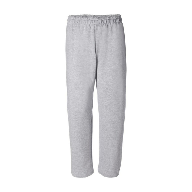 Gildan - Heavy Blend Open-Bottom Sweatpants - 18400 - Sport Grey - Size: L