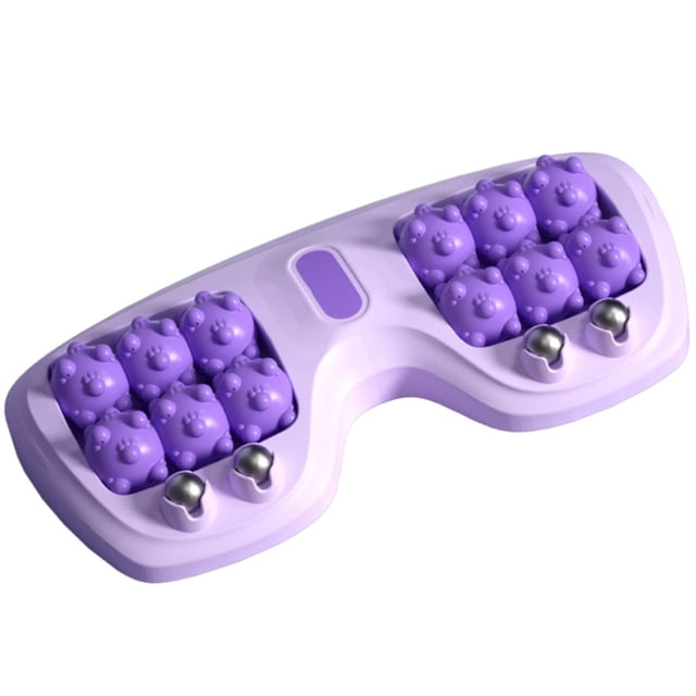 Rodillo Masajeador De Pies Para Pies, Alivio De Fascitis Plantar, Talón, Arco, Relajación De Pies, Acupresión, Masajeador De Pies Para Mujeres Y Hombres, Color Morado
