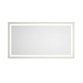 thumbnail image 3 of LED Bathroom Mirror 55x30 Inch, Front & Backlit Vanity Mirror, Aluminum Frame, Anti-Fog, Dimmable, 3 Color Temperatures, Wall Mounted, 3 of 6