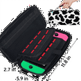 thumbnail image 3 of Herdesigns Cow Print Western Carrying Case for Nintendo Switch 2 with 20 Game Card Slots, Portable Travel Carry Case for Accessories and Console, 3 of 8