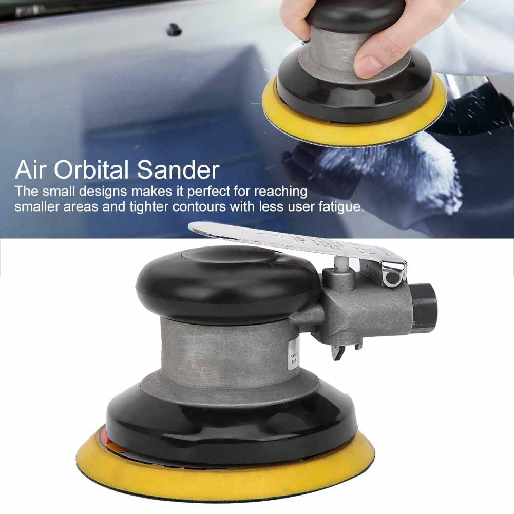 YLSHRF 5inch 125mm Pneumatic Polishing Sander Air Orbital Sander