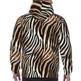 thumbnail image 5 of Hoodies for Men - Realistic Zebra print cool Long Sleeve Comfrt Men'S Fashion Hoodies & Sweatshirts, Sweatshirts for Men Hoodies Pullover Clothing Clothes with Pouch, 5 of 7