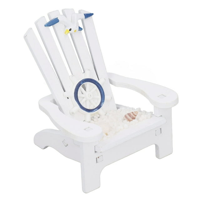 Nautical Beach Chair Ornament,Mini Beach Chair Ornament Mini Beach Wooden Chair Mini Beach Chair Ornament Advanced Technology
