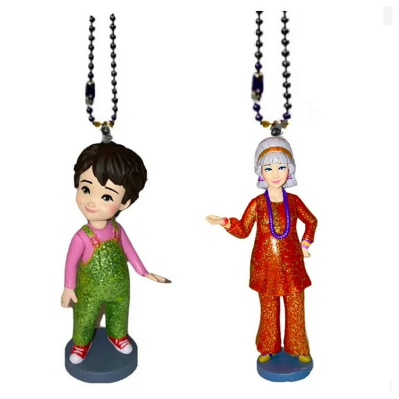 Mrs Devine & Jojo Jo Clancy Pvc Figure Keychain Dangler Ornament Fancy Nancy New