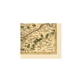 thumbnail image 2 of Historic Map - Namur Environs Belgium - Robert 1748 - Vintage Wall Art, 2 of 4