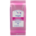 thumbnail image 2 of (2 pack) Vagisil Odor Block Daily Freshening Wipes for Feminine Hygiene in Resealable Pouch, Gynecologist Tested & Hypoallergenic, 20 Wipes, 2 of 6