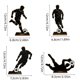 thumbnail image 3 of Adornos de madera para jugadores de fútbol con figuras de silueta de fútbol para la oficina y la decoración de fiestas, 3 of 7