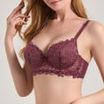 thumbnail image 6 of cocolona Womens Push Up Lace Bras Soft Padded Underwire Plunge Lift Up Bras, 6 of 6
