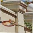 thumbnail image 5 of Wall Mounted Bird Feeder Farm Bird Feeder Hanging Bird Bath Bird Container Bird Bath Deck Bowl Platform Bird Feeder, 5 of 5