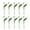 White, variant on 10Pcs Artificial Flowers Realistic Tulips Silk Fake Flowers Decoration, No Fade Real Touch Faux Plant Vase Filler DIY Wedding Bouquet Spring Floral Picks for Home Party, Multicolor(White,13x2")