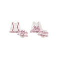thumbnail image 2 of BemeyourBBs Newborn Baby Girls Baseball Outfit Infant Baby Girl Summer Clothes Cute Ruffle Baseball Embroidery Tank Tops with Ruffle Skirt Shorts Set, 2 of 9