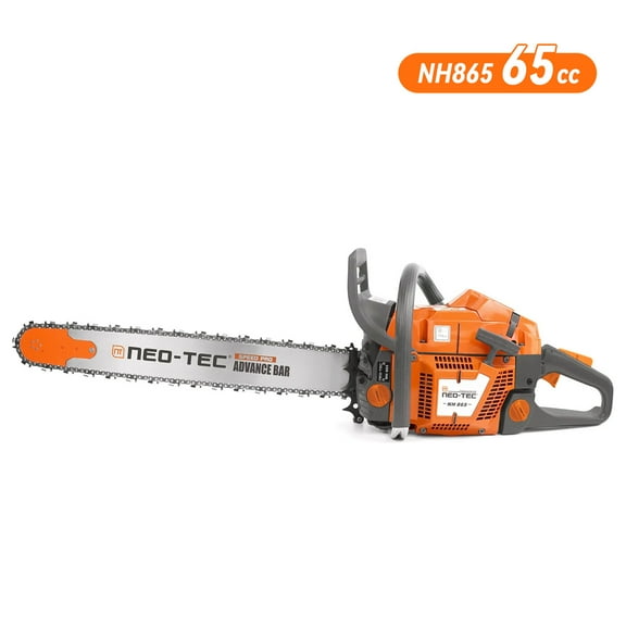 65cc Gas ChainSaw, Chain Saw with 28 Inch Advance Bar and Chain, 3.4KW 4.6HP Gasoline Chainsaw for Professional Wood Work