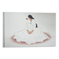 Poster R.C. Gorman Art Art Poster Canvas Painting Decor Wall Print Photo Gifts Home Modern Decorative Posters 12x18inch(30x45cm)