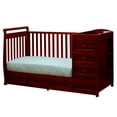 thumbnail image 4 of Athena Daphne 2 in 1 Convertible Crib in Cherry, 4 of 14